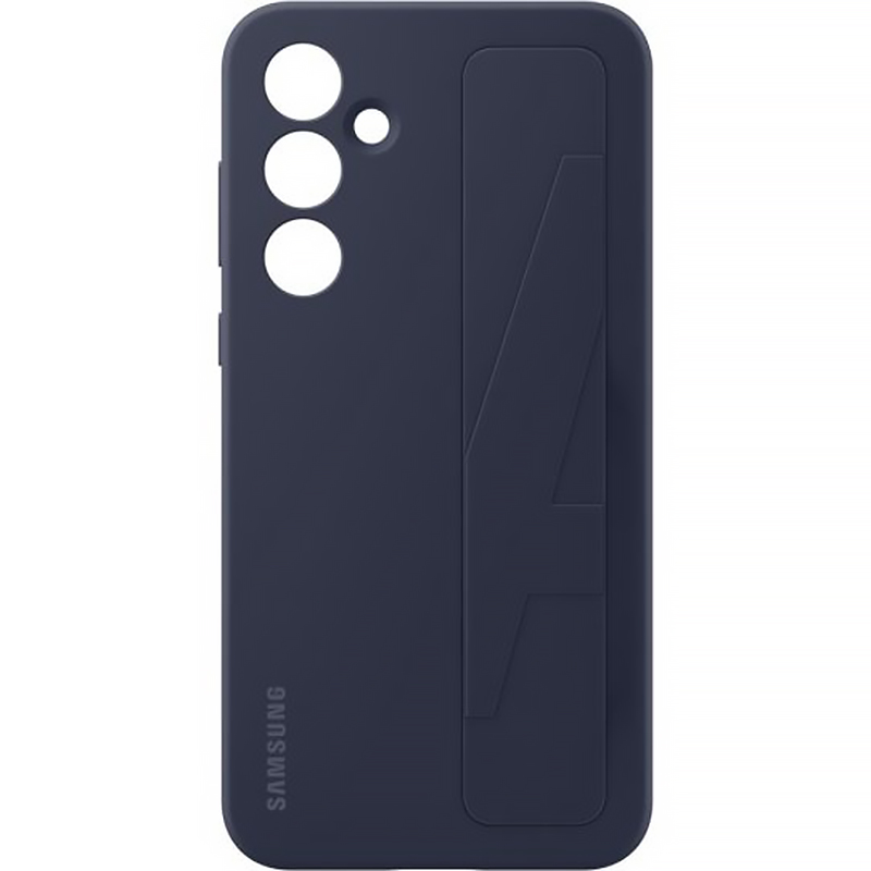 Etui Samsung Silicone Standing Grip Case do Galaxy A55 5G, granatowe